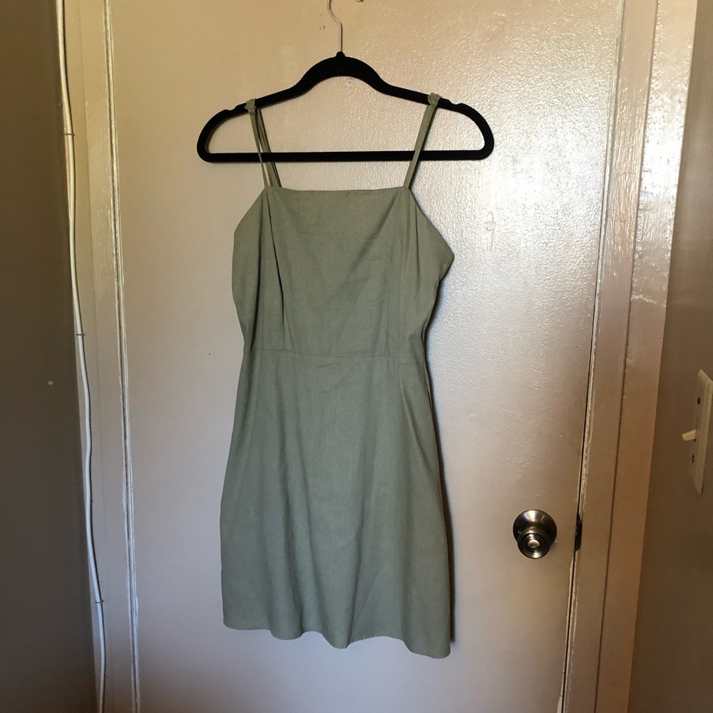 Cotton on Olive green dress